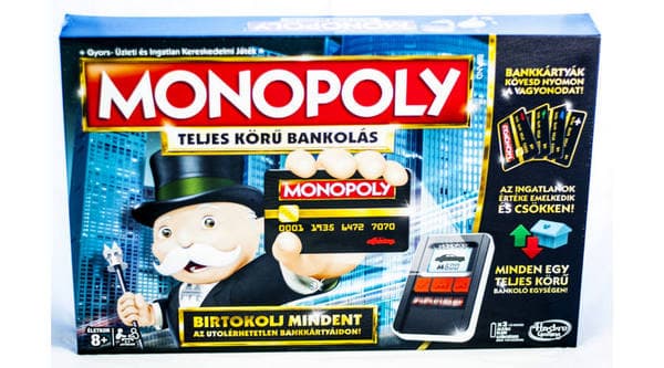 Monopoly Teljeskörű Bankolás
